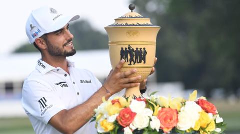 Abraham Ancer, golfista mexicano. Foto: Reuters