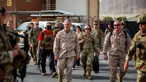 General Kenneth Franklin McKenzie,  jefe del Comando Central de Estados Unidos a cargo de Afganistán. Foto: Reuters