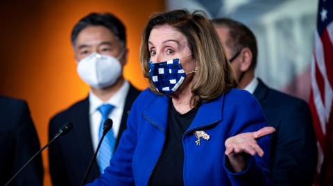 Nancy Pelosi, presidenta de la Cámara de Representantes de Estados Unidos. Foto: Reuters