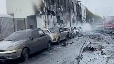 Foto: Twitter Cuerpo Nacional de Bomberos de Italia.