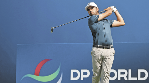 El golfista mexicano, Abraham Ancer, avanzó dos posiciones en clasificación PGA. Foto: AFP