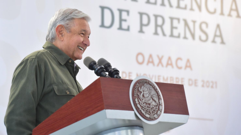 El presidente Andrés Manuel López Obrador. Foto: Presidencia de la República. 