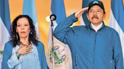 Ortega, quien obtuvo un cuarto mandato consecutivo con siete de sus posibles rivales presos bajo cargos de conspiración y otros delitos formulados previo a las elecciones. Foto: Especial 