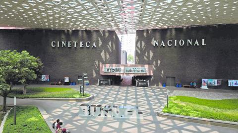 La actividad este año para la Cineteca no inició sino hasta marzo, después del descenso de la segunda ola de Covid-19. Foto: AFP