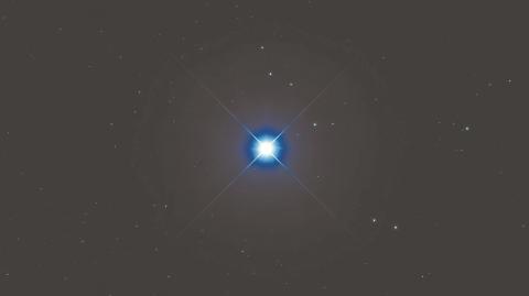 Sirio o Alfa Canis Majoris, la estrella más brillante de la constelación del Perro. Foto: Shutterstock