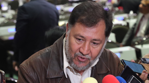 Gerardo Fernández Noroña, coordinador del Partido del Trabajo en la Cámara de Diputados. Foto EE: Cortesía Cámara de Diputados 