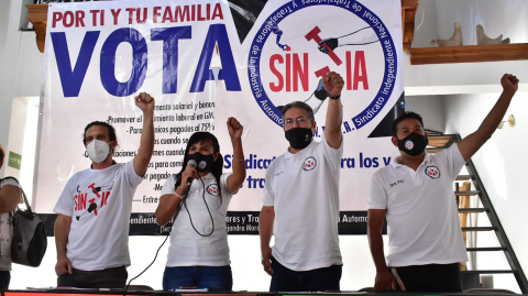 Sindicato Independiente de Trabajadoras y Trabajadores de la Industria Automotriz. Foto EE: Cortesía