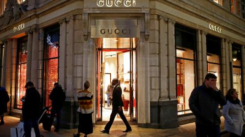 Local de Gucci. Foto: Reuters