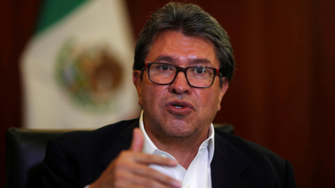 Ricardo Monreal Ávila, presidente de la Junta de Coordinación Política de la Cámara de Senadores. Foto: Reuters.