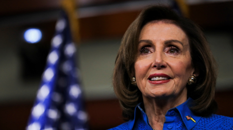 La presidenta de la Cámara de Representantes de Estados Unidos, Nancy Pelosi. Foto: Reuters.