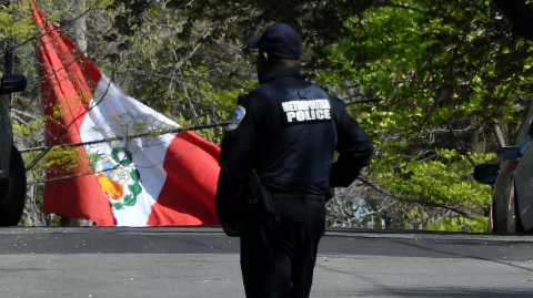 Casa del embajador peruano, en Washington, DC. Foto: AFP.