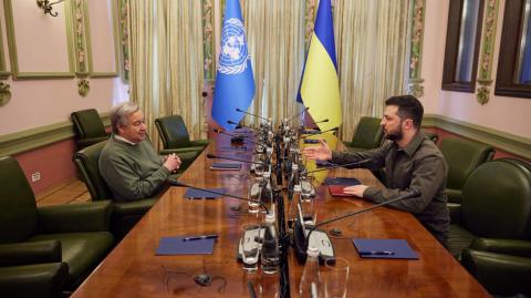 UN Secretary-General Guterres and Ukraine