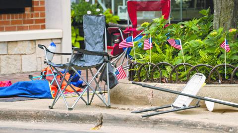 Gunfire at a Fourth of July parade in Highland Park