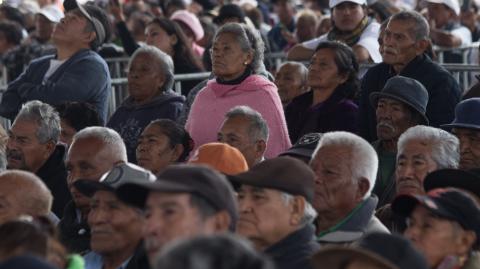 Pensión para el Bienestar de las Personas Adultas Mayores, prioridad para el Gobierno. Foto: Cuartoscuro