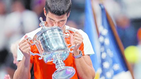 Carlos Alcaraz, el jugador de 19 años lidera el ATP Tour con 51 victorias esta temporada