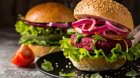 Las hamburguesas vegetarianas están en 185 tiendas de retail.