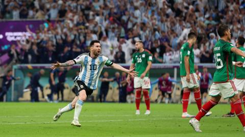 Argentina ganó 2-0 a México