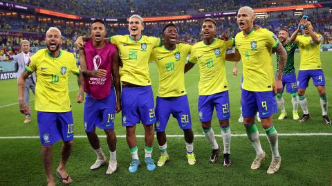  Brasil goleó a Corea del Sur por 4-1. Foto: Reuters