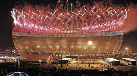 Estadio Lusail. Foto: Reuters