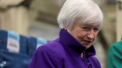 Janet Yellen, secretaria del Tesoro estadounidense. Foto: Reuters