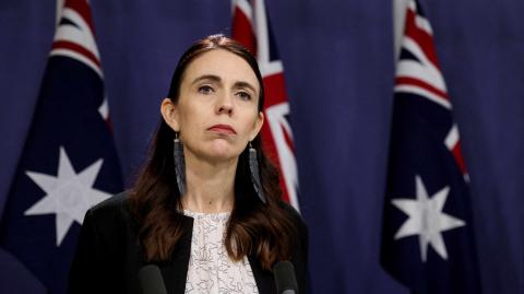 Jacinda Ardern, primera ministra de Nueva Zelanda. Foto: Reuters