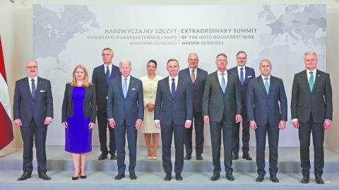 NATO Bucharest Nine (B9) Summit in Warsaw