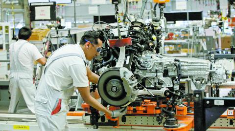 Armadora de Audi en México. Foto: Reuters