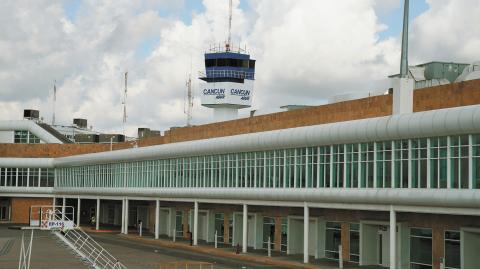 Aeropuerto de Cancún. Foto: Shutterstock