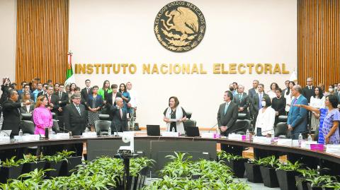 El pasado 3 de abril Guadalupe Taddei asumió el cargo como nueva consejera presidenta del Instituto Nacional Electoral. Foto: Cuartoscuro