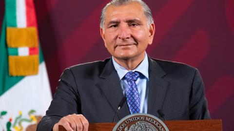 Adán Augusto López Hernández, secretario de Gobernación. Foto EE: Cortesía Presidencia de México