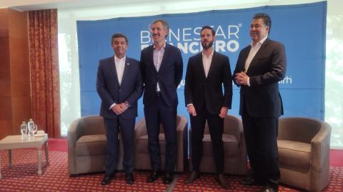 Directivos de Vanguard, Invested, Aon y Amedirh presentan informe Bienestar Financiero 2023 México en Acción.