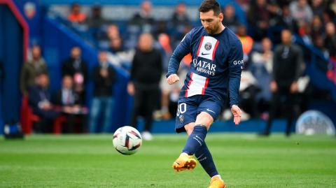 Lionel Messi ha decidido terminar su relación con el PSG en junio de este año. Foto: AFP