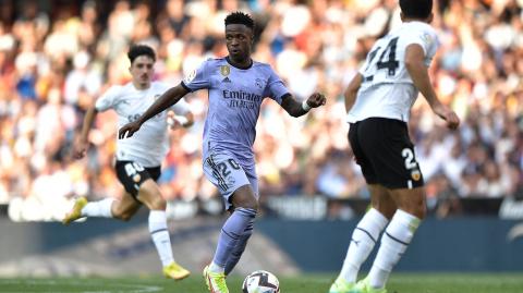 Encuentro Real Madrid contra Valencia. Foto: Reuters