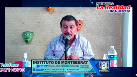 El periodista Freddy Roman, quien fue asesinado en agosto de 2022, conducía el noticiero La Realidad de Guerrero en Facebook. Fuente: Captura de pantalla de La Realidad de Guerrero (Facebook)