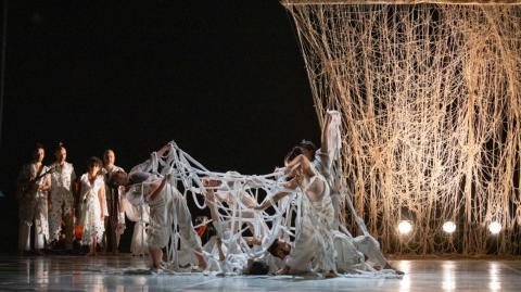 Pieza coreográfica Micelio. Foto EE: Cortesía Enrique Gijón MdMar