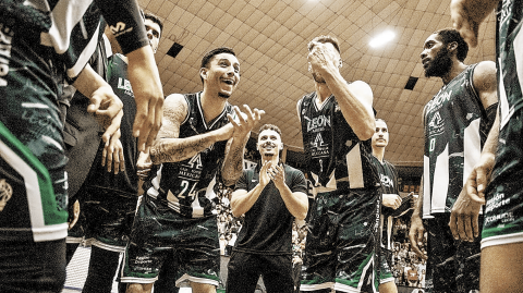 Campeones. Las Abejas de León defenderán su título de la LNBP en 2023. Foto EE: Especial