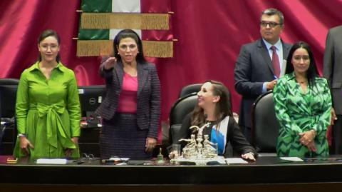 Marcela Guerra Castillo levantó la Sesión Preparatoria y citó a las diputadas y a los diputados para mañana viernes 1 de septiembre, a las 17:00 horas. Foto EE: Especial.