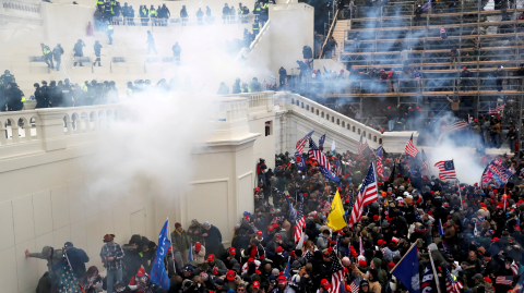 Asalto al Capitolio del 6 de enero de 2022. Foto: Reuters