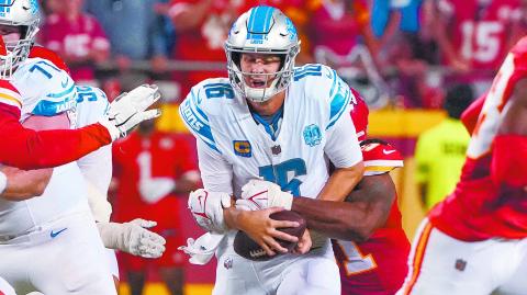 NFL: Detroit Lions at Kansas City Chiefs