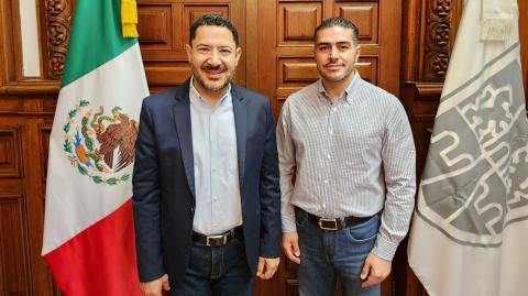 Omar García Harfuch es uno de los aspirantes con mayor aceptación ciudadana y altas posibilidades de ganar la CDMX en 2024. Foto EE: Cortesía.