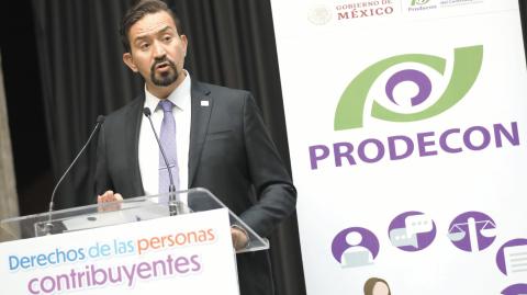 La Prodecon tendría un presupuesto de 846 millones 738,978 pesos para el 2024, un aumento anual de 5.1% real. Foto EE: Hugo Salazar