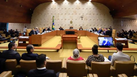 Panorámica del Supremo Tribunal Federal de Brasil. Foto: AFP