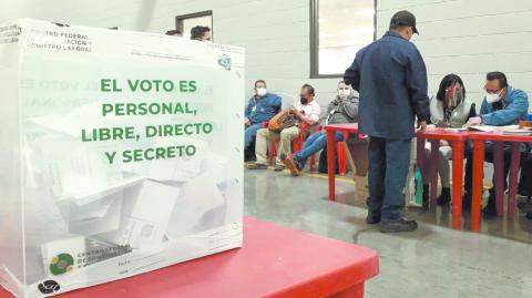 16% de los trabajadores formales en México tienen una representación sindical.