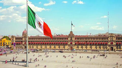 Zócalo de la Ciudad de México. Foto: Shutterstock