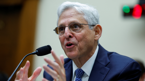  Merrick Garland, fiscal general de Estados Unidos. Foto: Reuters