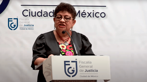 La fiscal Ernestina Godoy Ramos afirmó que ha dedicado sus esfuerzos a la consolidación de una fiscalía que pone a las víctimas en el centro y trabaja incansablemente para garantizar el acceso a la justicia. Foto: Archivo.