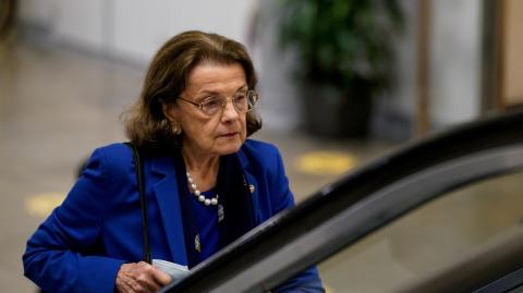 Dianne Feinstein siempre salía a relucir durante los debates sobre la vejez de muchos altos cargos públicos en el país. Foto: Reuters.