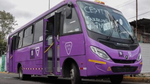 Un total de 76 autobuses de nueva generación recorrerán las rutas 12, 84 y 91. Foto EE: Cortesía Semovi