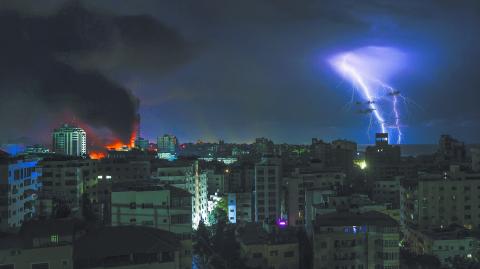 PALESTINIAN-ISRAEL-CONFLICT-WEATHER