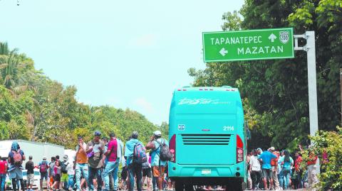 Zona fronteriza de México con Guatemala. Foto: Cuartoscuro